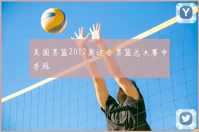 美国男篮2012奥运会男篮总决赛中夺冠